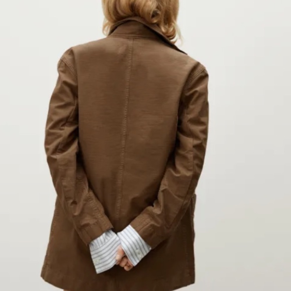 Everlane Fatigue Blazer Walnut